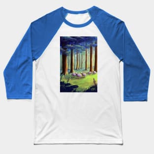 Guinea Fowl in the Woods Baseball T-Shirt